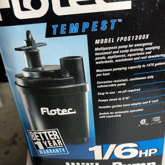 Flotec tempest pump - Picture 3 of 6